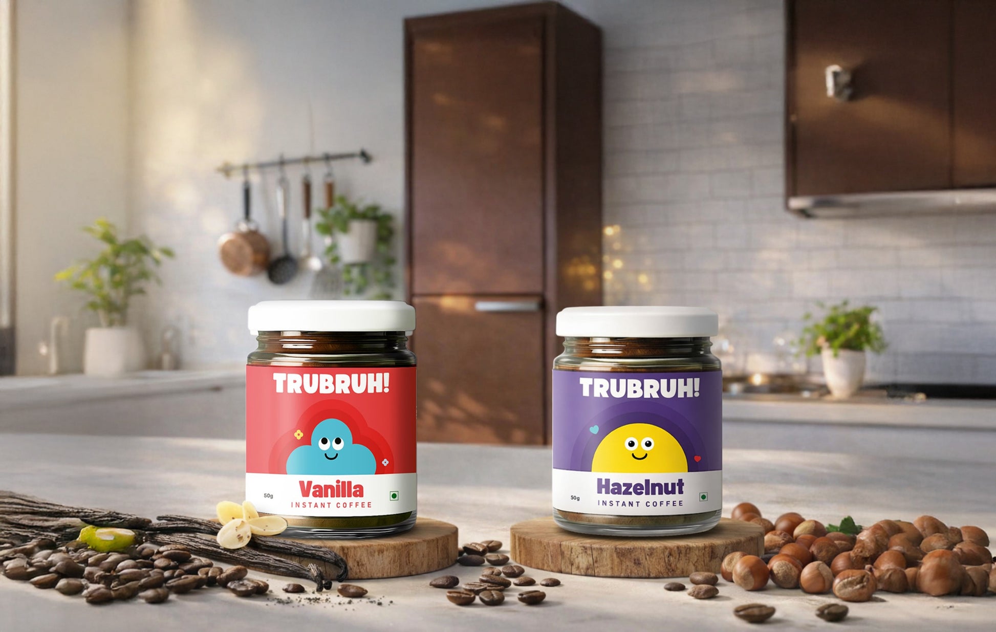 Pack of 2- Hazelnut + Vanilla