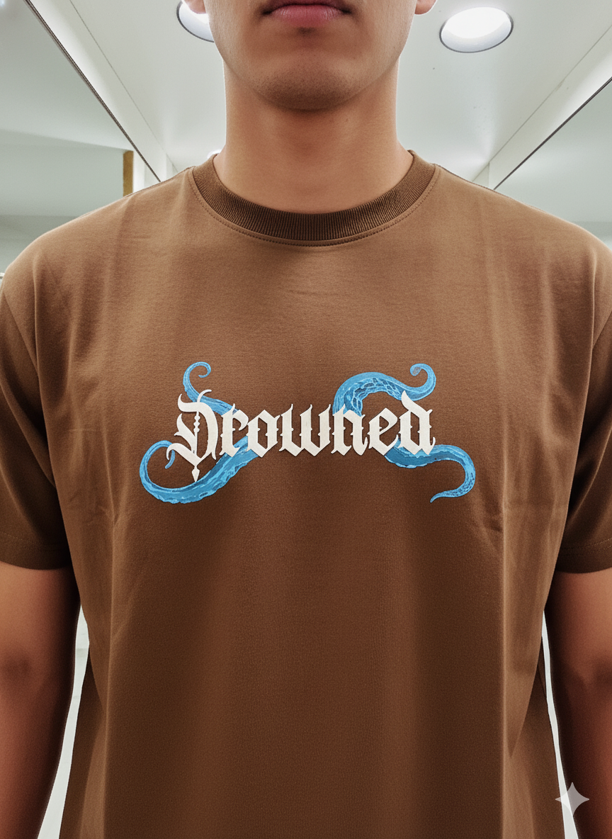 Nowhere in the Darkness Brown T-Shirt