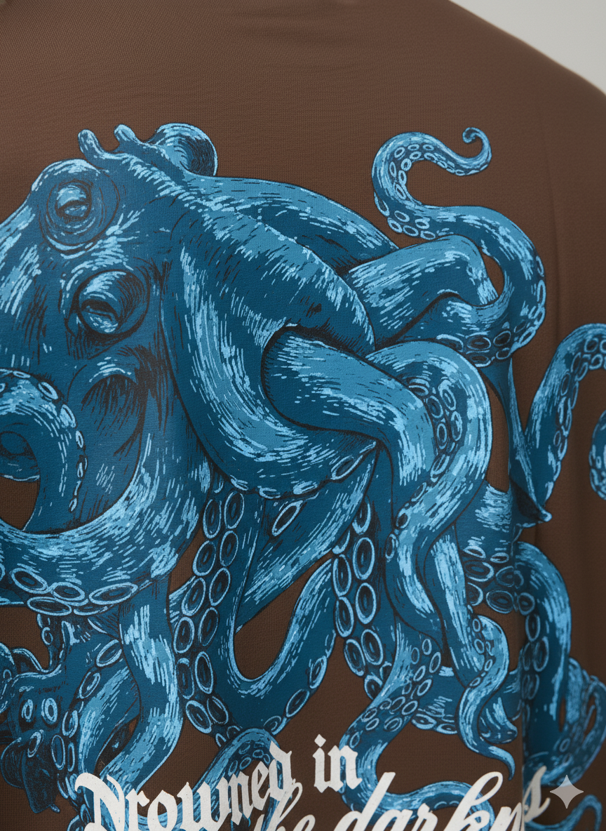 Nowhere in the Darkness Brown T-Shirt