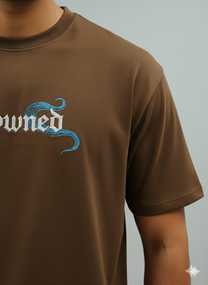 Nowhere in the Darkness Brown T-Shirt