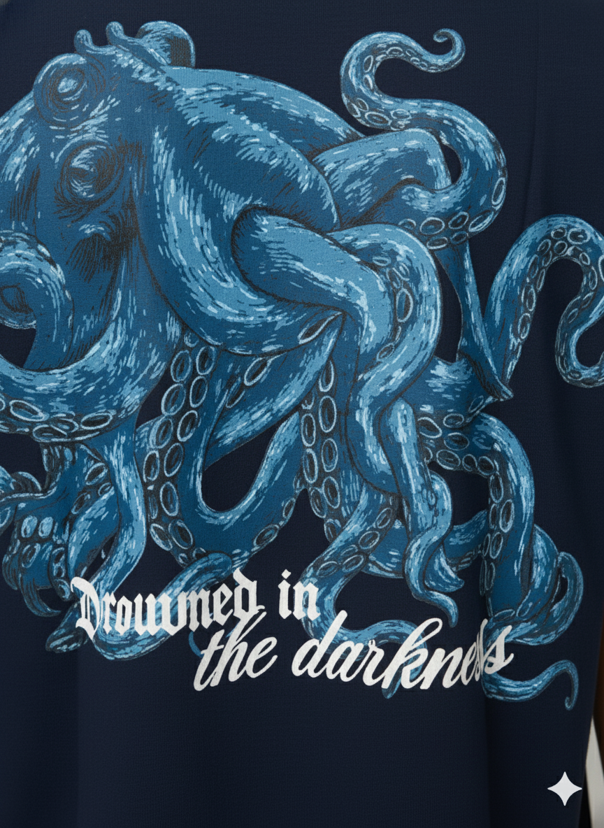 Nowhere in the Darkness Navy T-Shirt