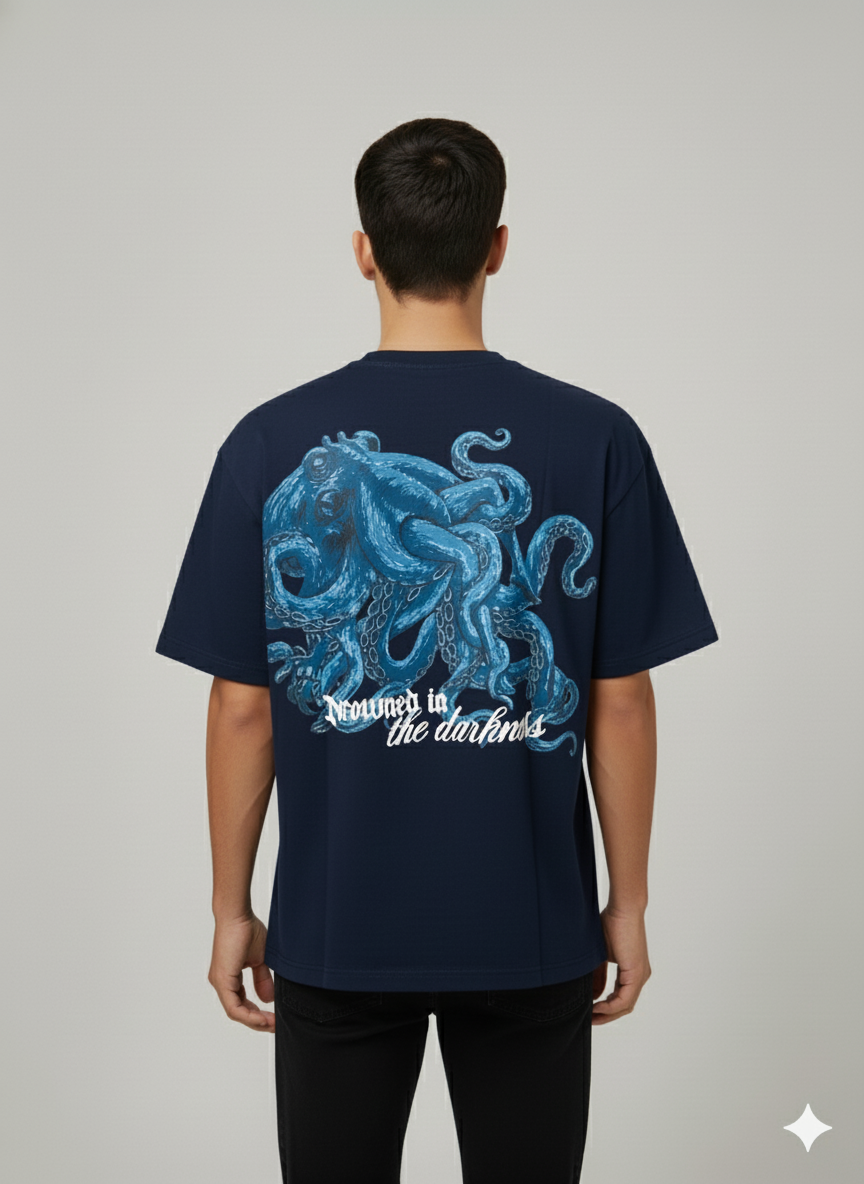 Nowhere in the Darkness Navy T-Shirt