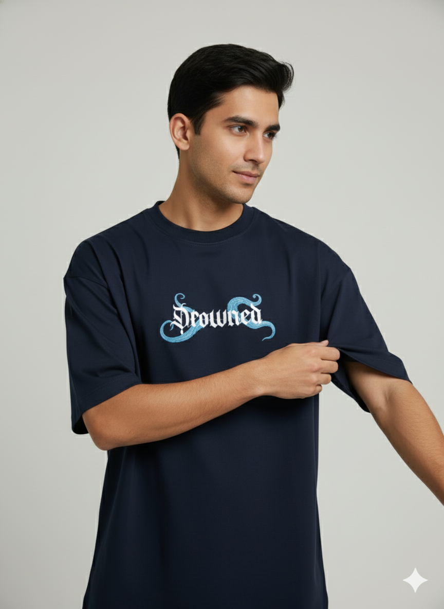 Nowhere in the Darkness Navy T-Shirt