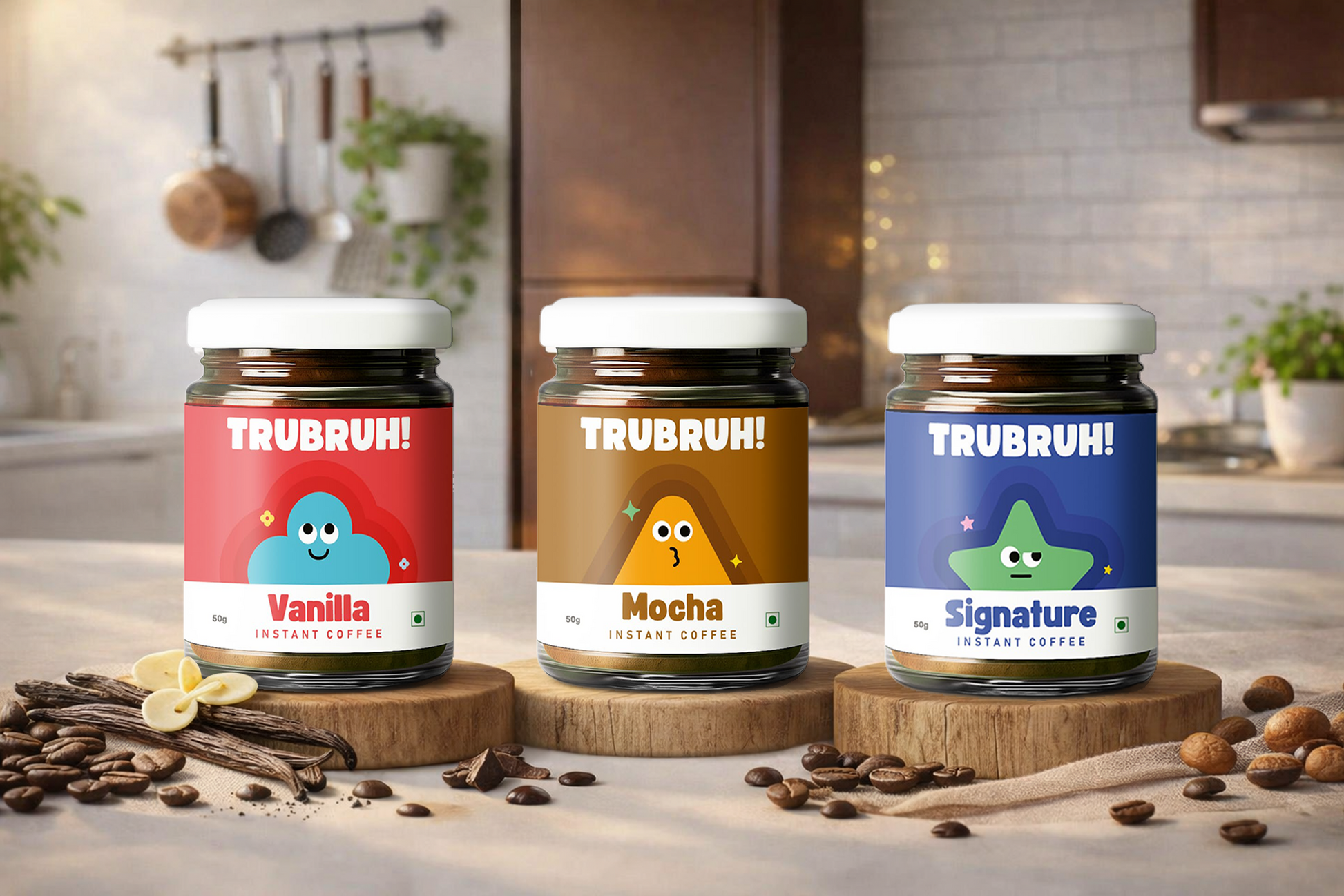 Pack of 3 - Signature + Vanilla + Mocha