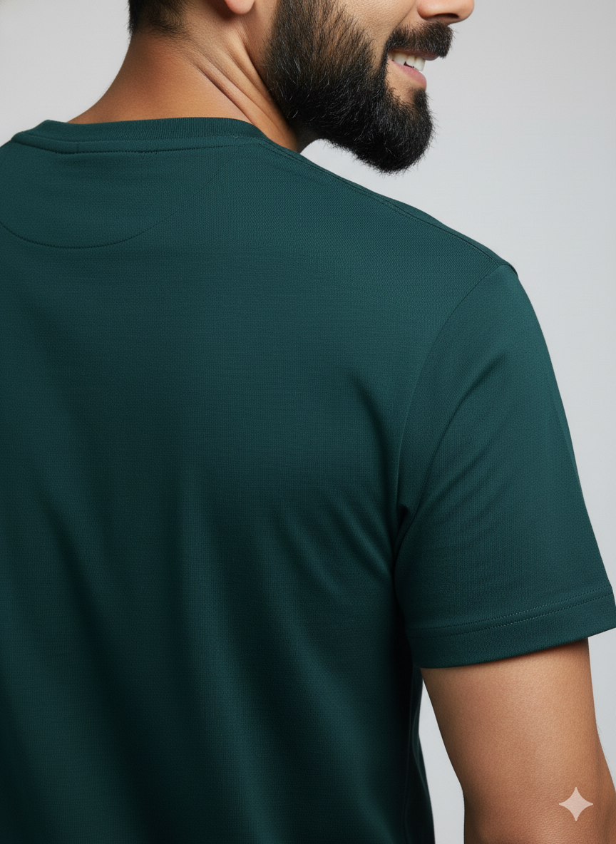 Retro Aura Oversized Graphic T-Shirt – Green